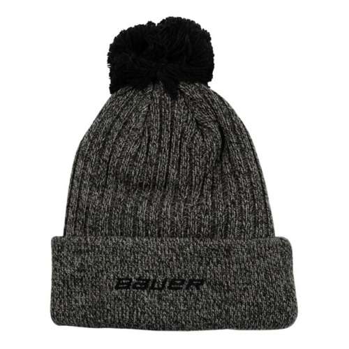 Men's New Era Black Dallas Mavericks Chilled Cuffed Knit Hat with Pom