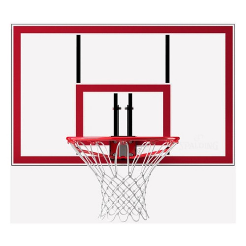 Spalding 44" Shatter-Proof Polycarbonate Backboard & Rim Combo - Primary Image