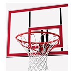 Spalding 44" Shatter-Proof Polycarbonate Backboard & Rim Combo - Thumbnail 3 of 4