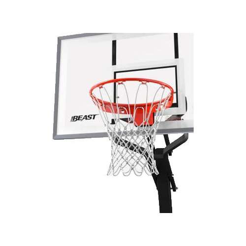 Spalding The Beast Portable Basketball Hoop - Glass