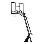 Spalding Ultimate Hybrid 54" Performance Acrylic Screw Jack Portable Basketball Hoop - Thumbnail 3 of 7