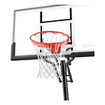 Spalding Ultimate Hybrid 54" Performance Acrylic Screw Jack Portable Basketball Hoop - Thumbnail 4 of 7