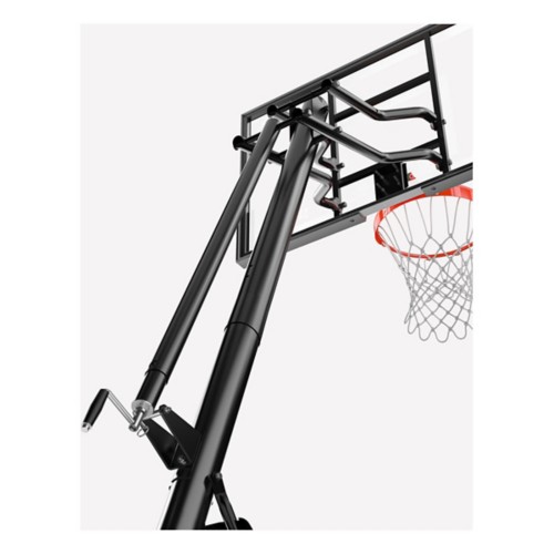 Spalding Ultimate Hybrid 54" Performance Acrylic Screw Jack Portable Basketball Hoop - Primary Image