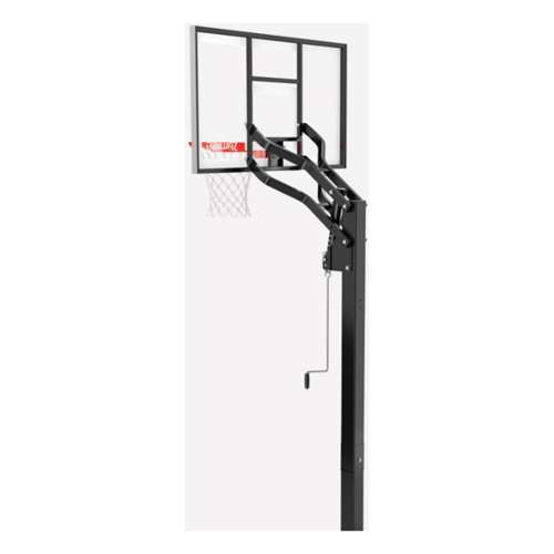 Spalding U-Turn In-Ground Basketball Hoop - Glass