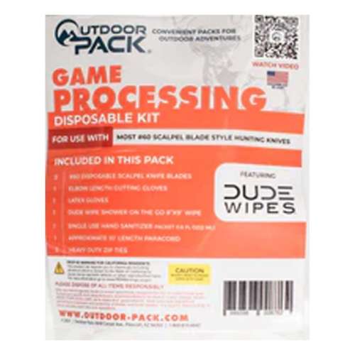 Outdoor Pack Game Processing Kit #60 Blade Type Without Game Bags