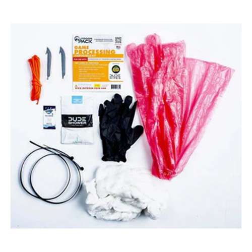 Outdoor Pack Disposable Game Processing Kit 3.5" Multipack With Game Bags