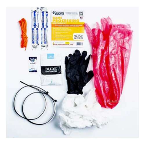 Outdoor Pack Disposable Game Processing Kit #36 Blade Type With Game Bags