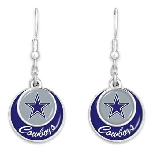 Jenkins Enterprises Dallas Cowboys Disc Earrings