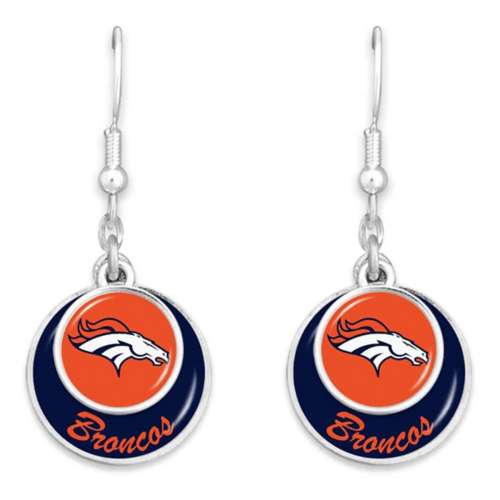 Jenkins Enterprises Denver Broncos Disc Earrings