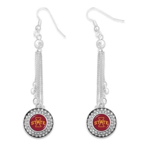 From The Heart Enterprise Iowa State Cyclones Stella Earrings