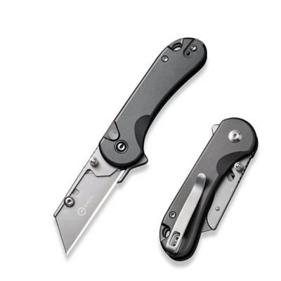 Civivi C23039B-4 Elementum Utility Button Lock Flipper Pocket Knife