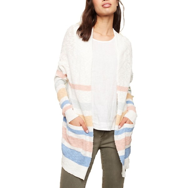 Women's Charlie B Drop Shoulder Yarn Dyed Stripe Cardigan product image