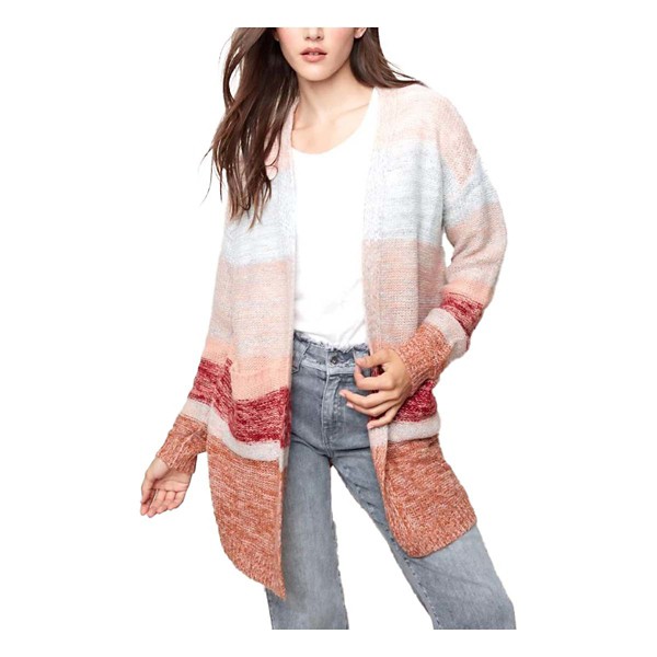 Women's Charlie B Striped Knit Cardigan product image
