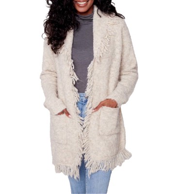 Women's SoftFlex Long Open Cardigan at L.L. Bean