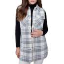 Women's Charlie B Plaid Boiled Wool Vest