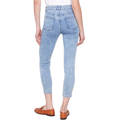 Women's Charlie B Floral Embroidery Skinny Jeans