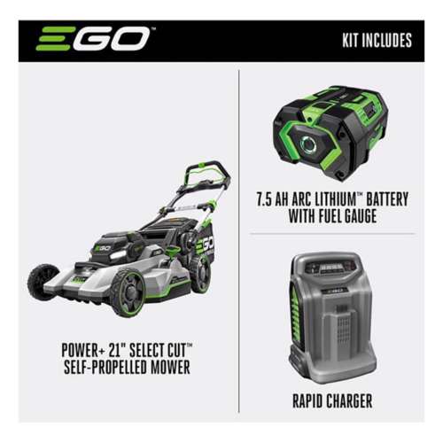 EGO Power+ Select Cut LM2135SP 21 in. 56 V Battery Self-Propelled Lawn Mower Kit (Battery & Charger)