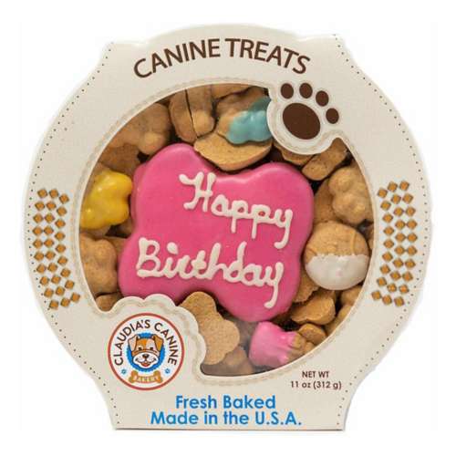 Claudia's Canine Bakery Happy Birthday Dog Treat