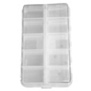 KMDA Clear 20-Compartment Hinged Fly Box
