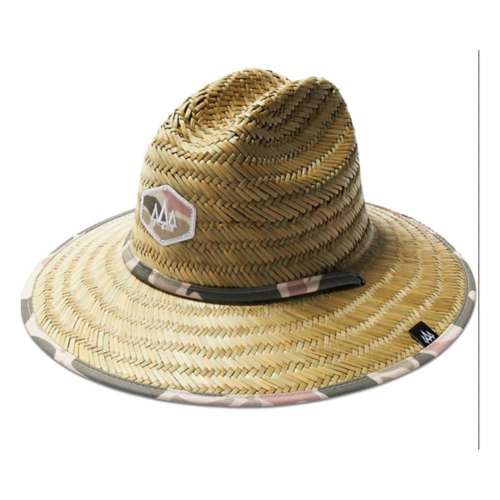Kids' Hemlock Hat Co Printed Straw Sun Hat