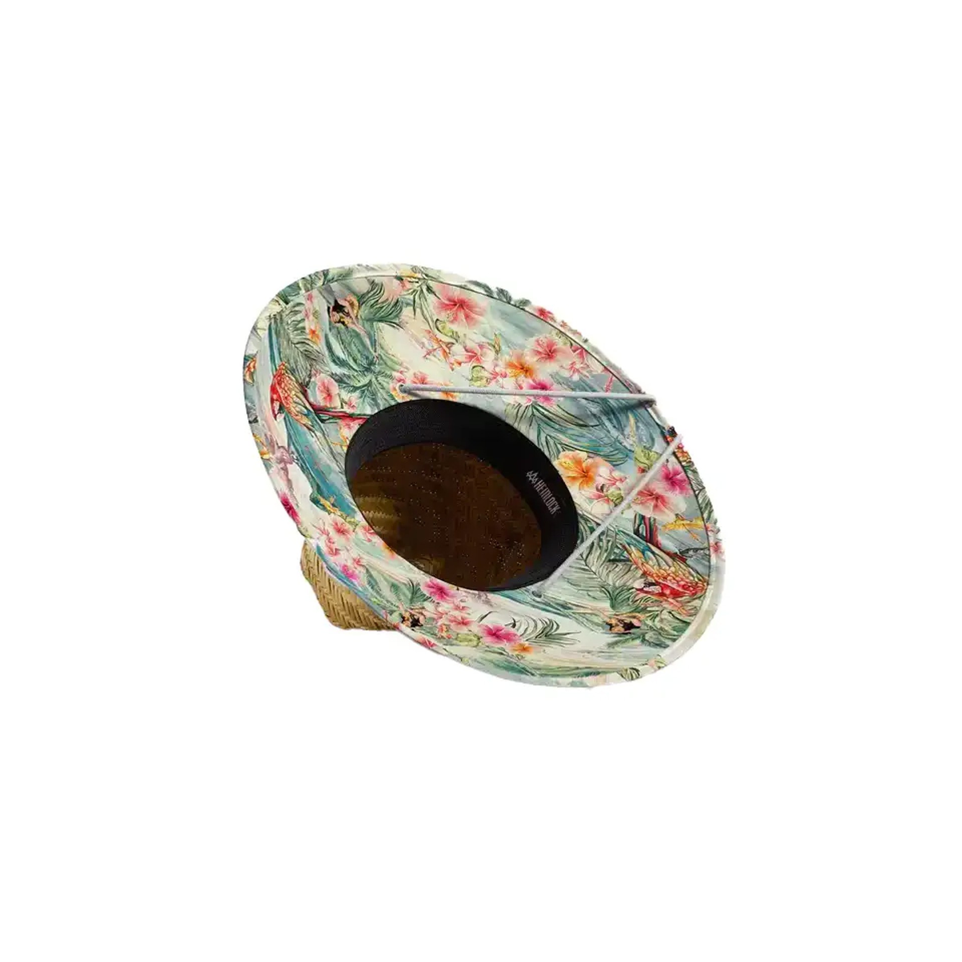 Kids' Hemlock Hat Co Printed Straw Sun Hat