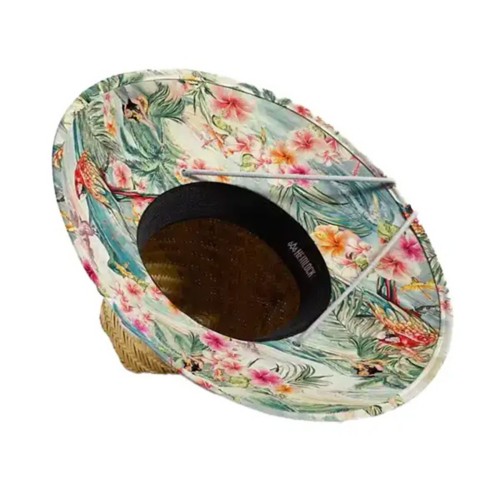 Women's Hemlock Hat Co Hanalei Straw Lifeguard Sun Hat