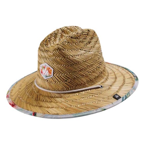 Kids' Hemlock Hat Co Printed Straw Sun Hat