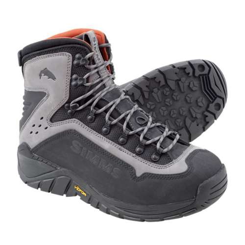 Men's Simms G3 Guide Vibram Sole Fly Fishing Wading Boots