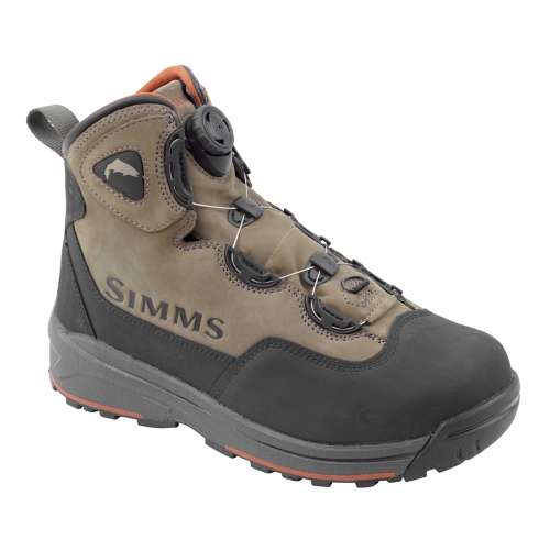 Men's Simms Headwaters BOA Vibram Sole Fly Fishing Wading Boots