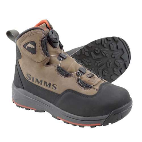 Men's Simms Headwaters BOA Vibram Sole Fly Fishing Wading Boots