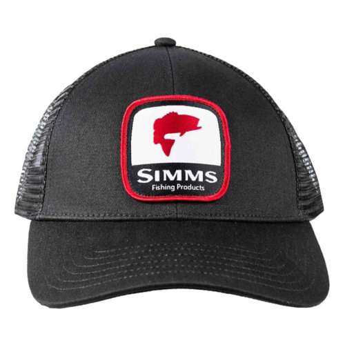Adult Simms Bass Patch Trucker Snapback Hat