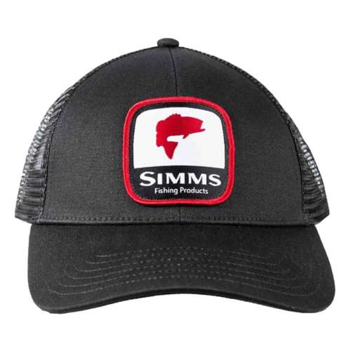 Simms HD Logo Trucker Cap Black