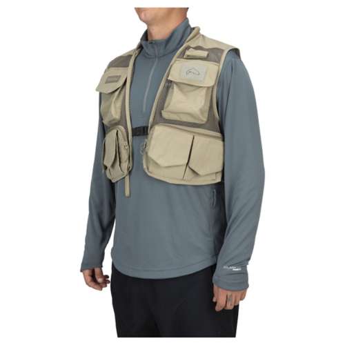 Fishing Vest Fly Fishing Vest Pack Men's Fishing Vest, Summer Casual Jacket,  Multi-Pocket Outdoor Waistcoat, with 7 Pockets and 1 Hook (Color : Khaki-XL)  : : Clothing, Shoes & Accessories
