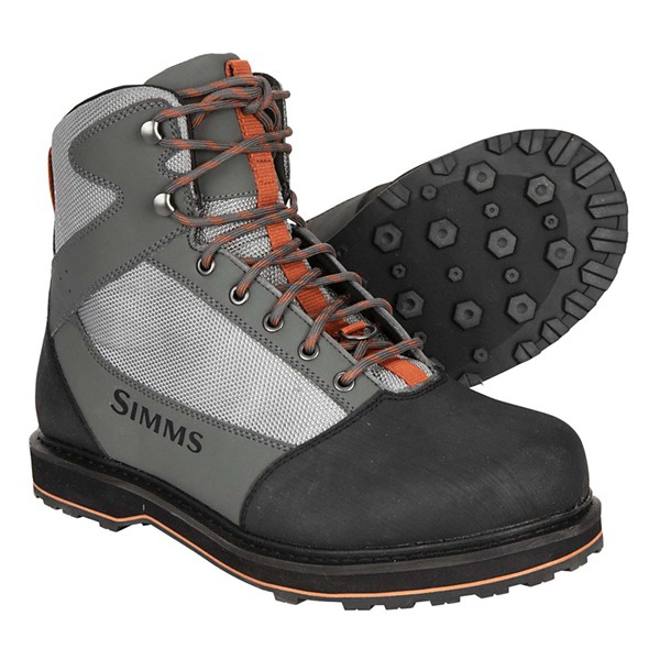 Men's Simms Tributary Rubber Soled Fly Fishing Wading Boots product image