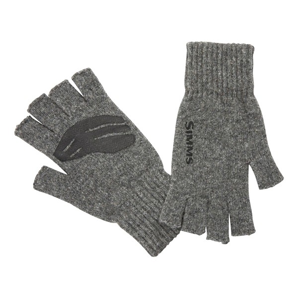 SIMMS Men's  Wool Half Finger Gloves