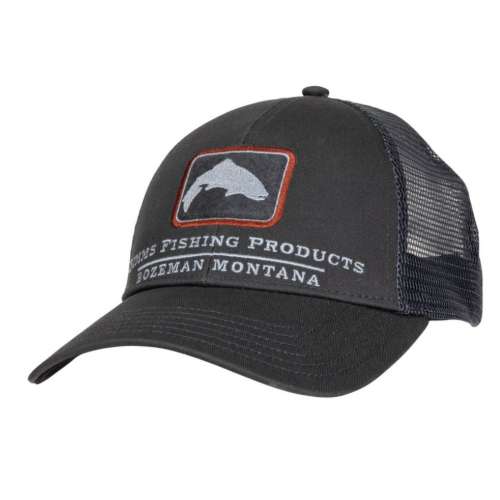 Adult Simms Trout Icon Trucker Snapback Hat