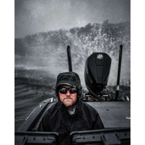 Simms Mens Challenger Waterproof Fishing Rain Coat - Black