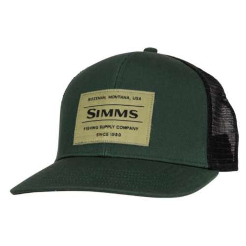 Adult Simms Original Patch Trucker Snapback Hat