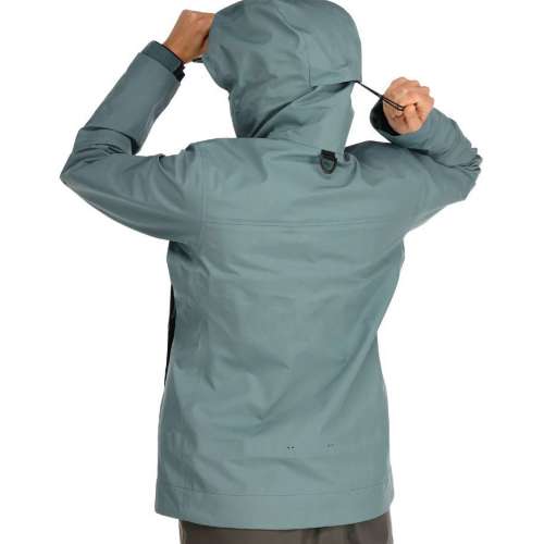 Women's Simms G3 Guide Rain Jacket, button-up long-sleeved shirt Green
