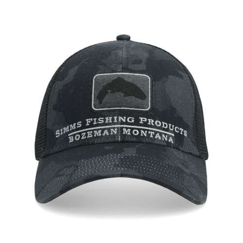Simms Trout Icon Trucker Snapback Hat