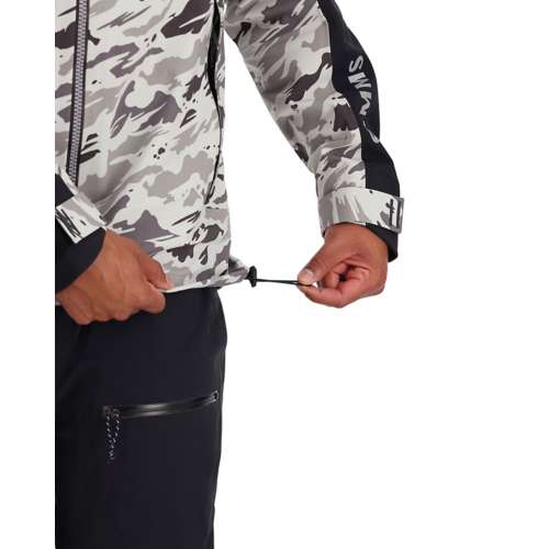polar knit sweatshirt black, Men's Simms CX Fishing Rain Jacket