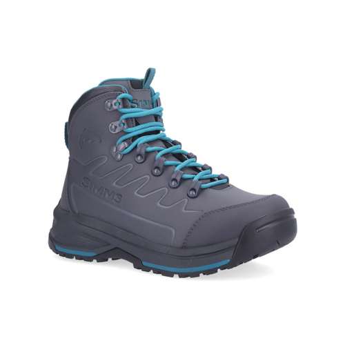 Women's Simms Freestone Rubber Sole Fly Fishing Wading Boots