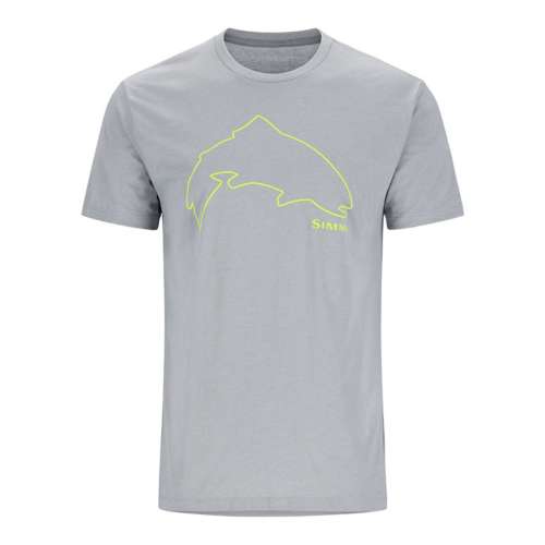 Men's Simms Trout Outline T-Shirt