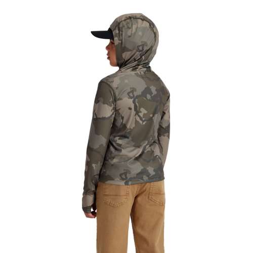 Detroit Lions Camo Hoodie, Rainstorm Blue/Metallic Silver