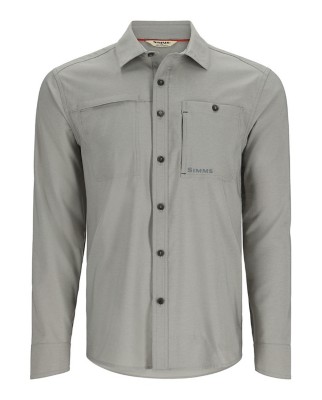 Men's Simms Challenger Long Sleeve T-Shirt,Button Up