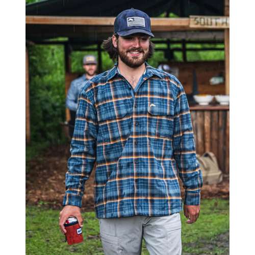 Men's Simms ColdWeather Long Sleeve Button Up Shirt