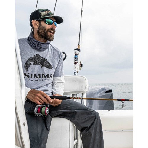 Men's Simms Wood Trout Fill T-Shirt - Primary Image