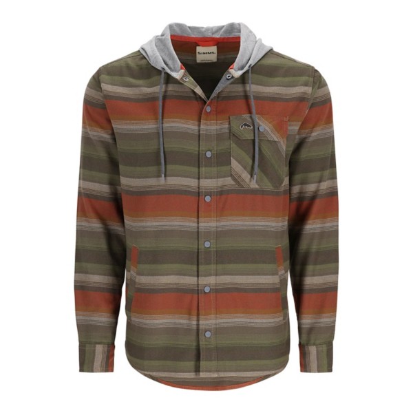 SIMMS Men's  Santee Flannel Hoodie