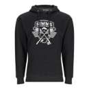 Men's Simms Rods and Stripes Bomber hoodie