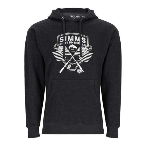 Men's Simms Rods and Stripes Bomber hoodie